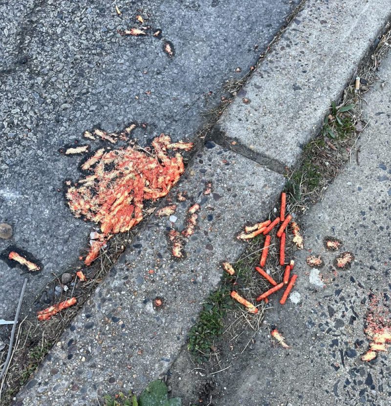 Sidewalk Stories: Flamin’ Hot Lovers Spat